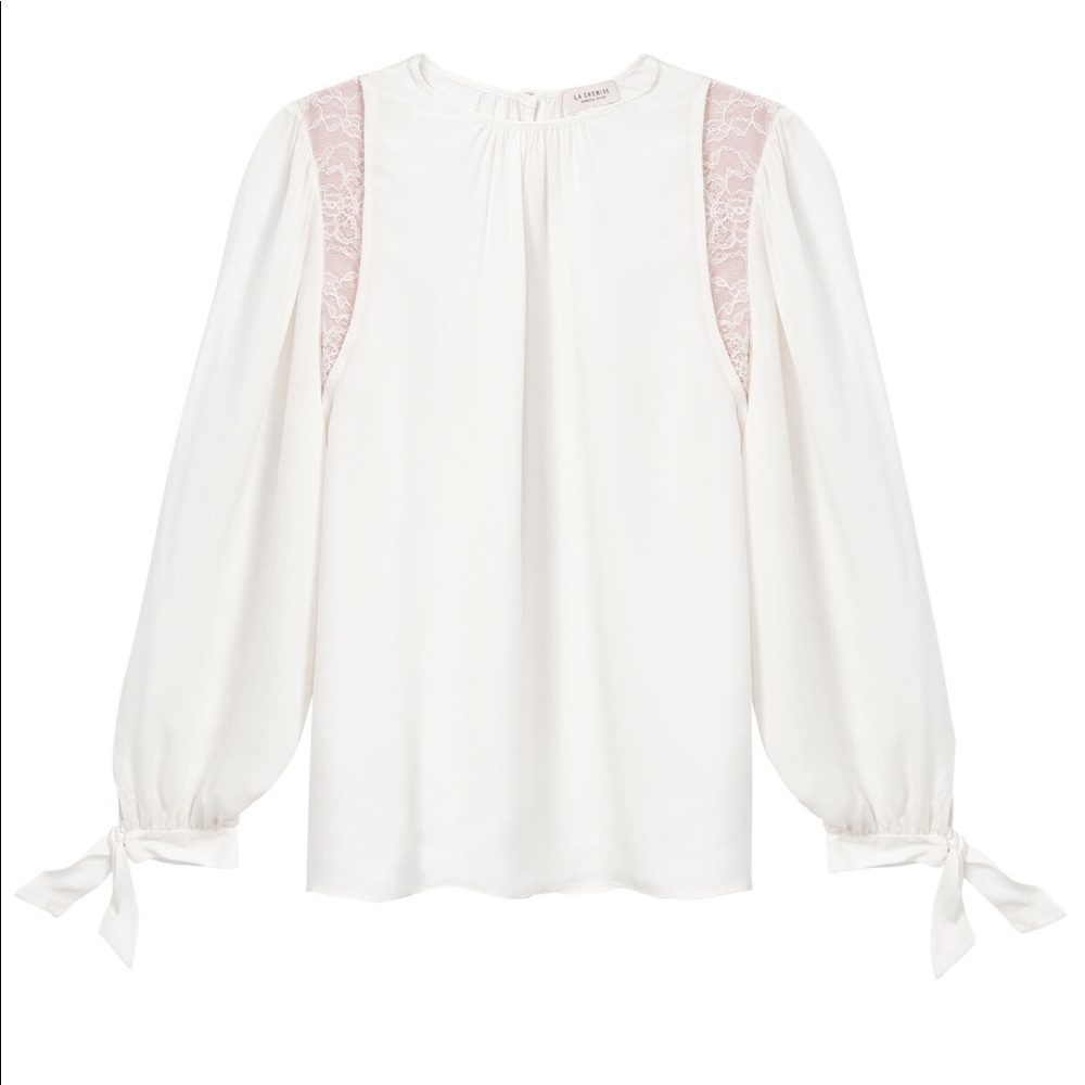 NWT Rebecca Taylor Silk Top
